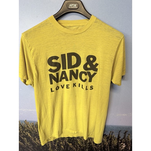 Vintage Sid & Nancy Movie Promo T-Shirt 1986 Size Large Sex Pistols Made In USA